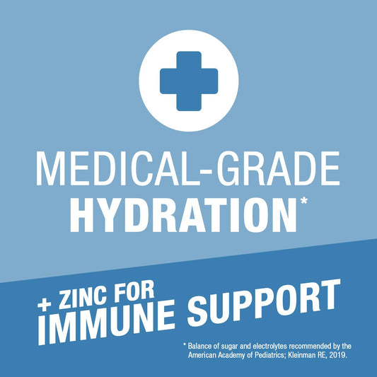 Pedialyte Advancedcare Blue Raspberry Electrolyte Solution, 33.8 Fl Oz Bottle