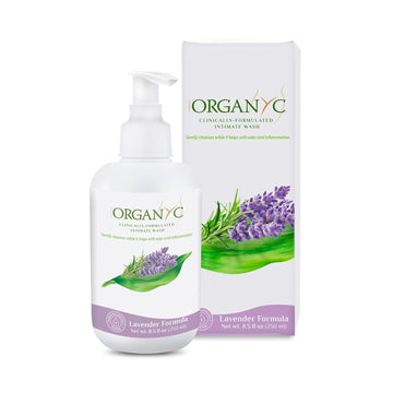 Organyc Feminine Hygiene And Intimate Wash With Lavender, 250 Ml