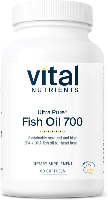 Vital Nutrients - Ultra Pure Fish Oil 700 (Pharmaceutical Grade) - Hi-