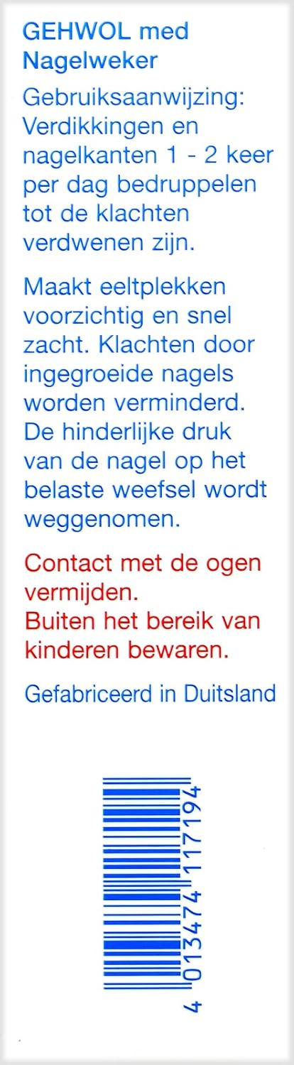 Gehwol Med Nail Softener, 0.5 Oz : Beauty & Personal Care