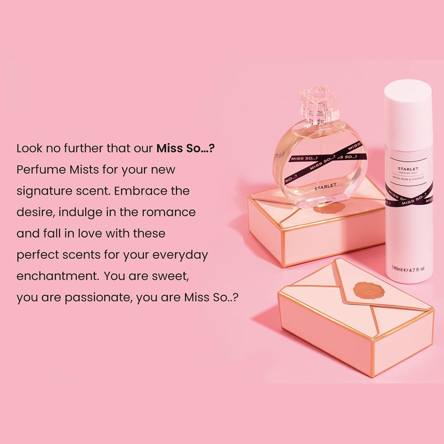 So... Starlet Perfume For Women - Everyday Body Mist With Strawberry, Coconut, White Musk - Ideal Gifts For Women - 650 To 1000 Sprays - 1.7 Oz : Beauty & Personal Care