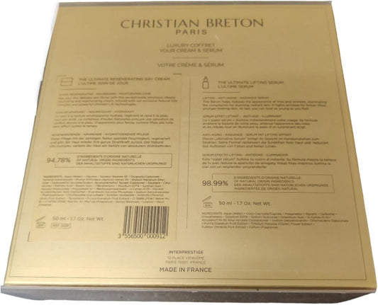 Christian Breton Paris Luxury Coffret Cream And Serum Set