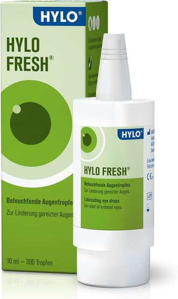 Hylo-Fresh 10Ml Eye Drops Yellow Box