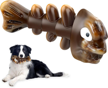 Aggressive Chew Toys Large: Indestructible Tough Dog Toy For Large Dogs, Milk Flavor - Dog Chew Toy For Medium, Large Aggressive Chewers