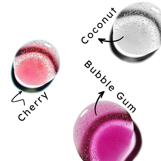 10 Pack!! Nicka K New York Lip Gel With Vitamin E (Gold, Rose Gold, Bubble Gum, Cherry, Strawberry, Aloe, Coconut, Mango, Rosehip & Clear)