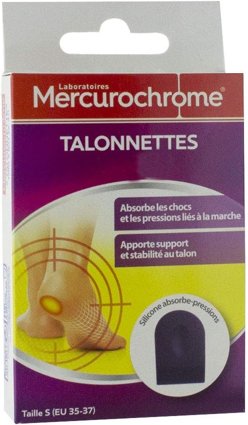 Mercurochrome Heel Cups Size X2 Mercurochrome – L