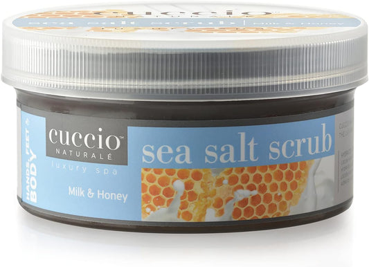 Cuccio Milk & Honey Sea Salt Feet 553g (19.5oz) : Amazon.co.uk: Beauty
