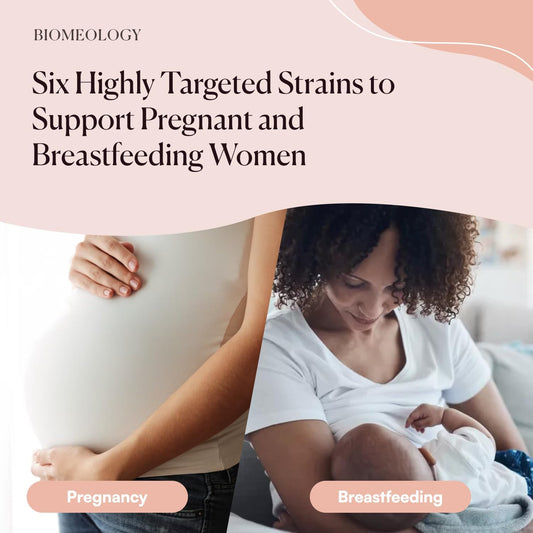 Probiotics For Pregnancy, Postpartum, And Breastfeeding | Supports Digestive And Immune Health For Mom And Baby | Morning Sickness Relief | Take With Prenatal Vitamins | 30 Capsules