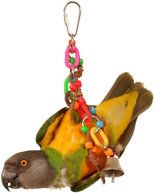 Northern Parrots Links And Knots Parrot Toy - Noise Making Parrot Toy - 20Cm X 4Cm