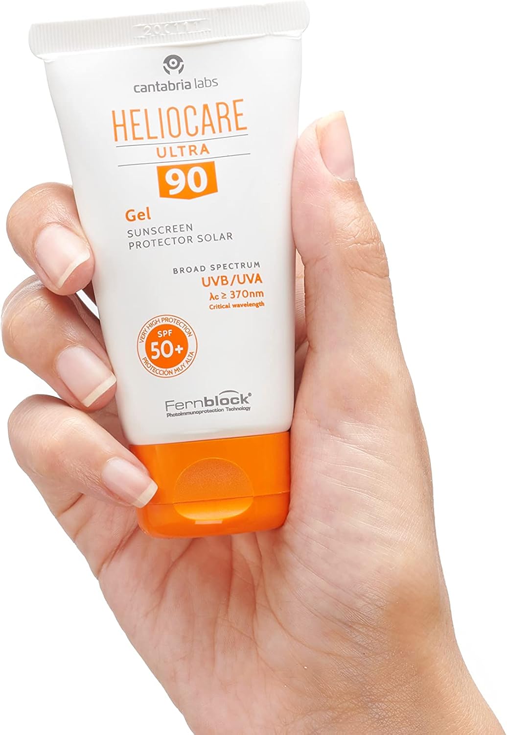 Heliocare Ultra Gel Spf 90 50Ml / Gel Face Sunscreen / Daily Uva And Uvb Anti-Ageing Sun Block / Combination, Oily & Normal Skin/ Matte Finish