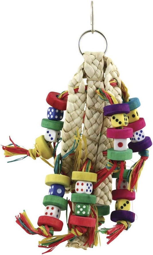 Northern Parrots Colourful Wooden Beak Pleaser Toy