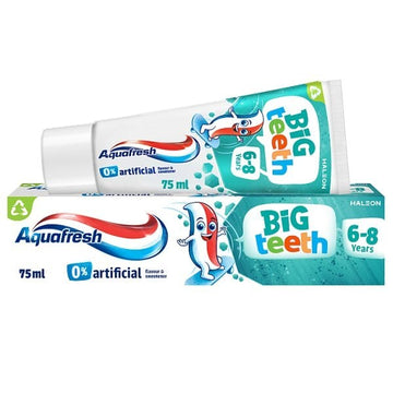 Aquafresh Kids Toothpaste Big Teeth 6-8 Years 75Ml