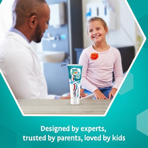 Aquafresh Kids Toothpaste Big Teeth 6-8 Years 75Ml