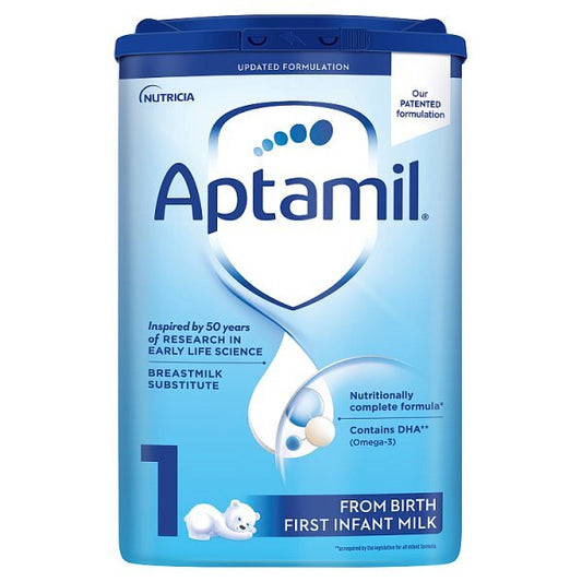 Aptamil 1 First Baby Milk Formula Powder From Birth 800G