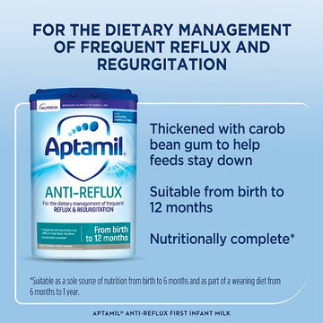 Aptamil Anti Reflux Milk Powder From Birth 800G