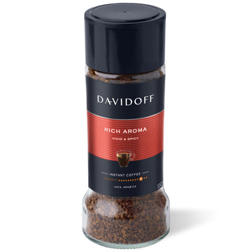 Davidoff Cafe Rich Aroma Instant Coffee, 100 Gram Jars (Pack Of 2)