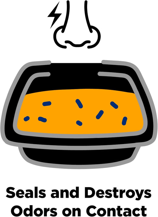 Arm & Hammer Clump & Seal Odor Sealing Lightweight Multi-Cat Scented Clumping Cat Litter With 7 Days Of Odor Control, 18 Lbs. (Packing May Vary)