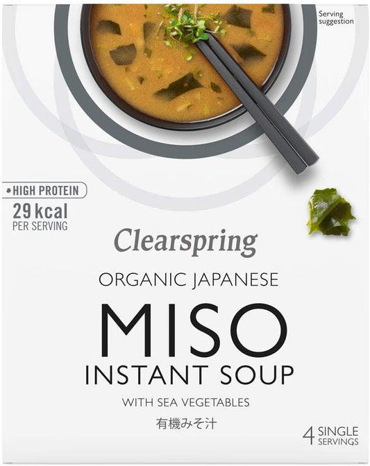 Clearspring Organic Instant Miso Soup 40 g : Amazon.co.uk: Grocery