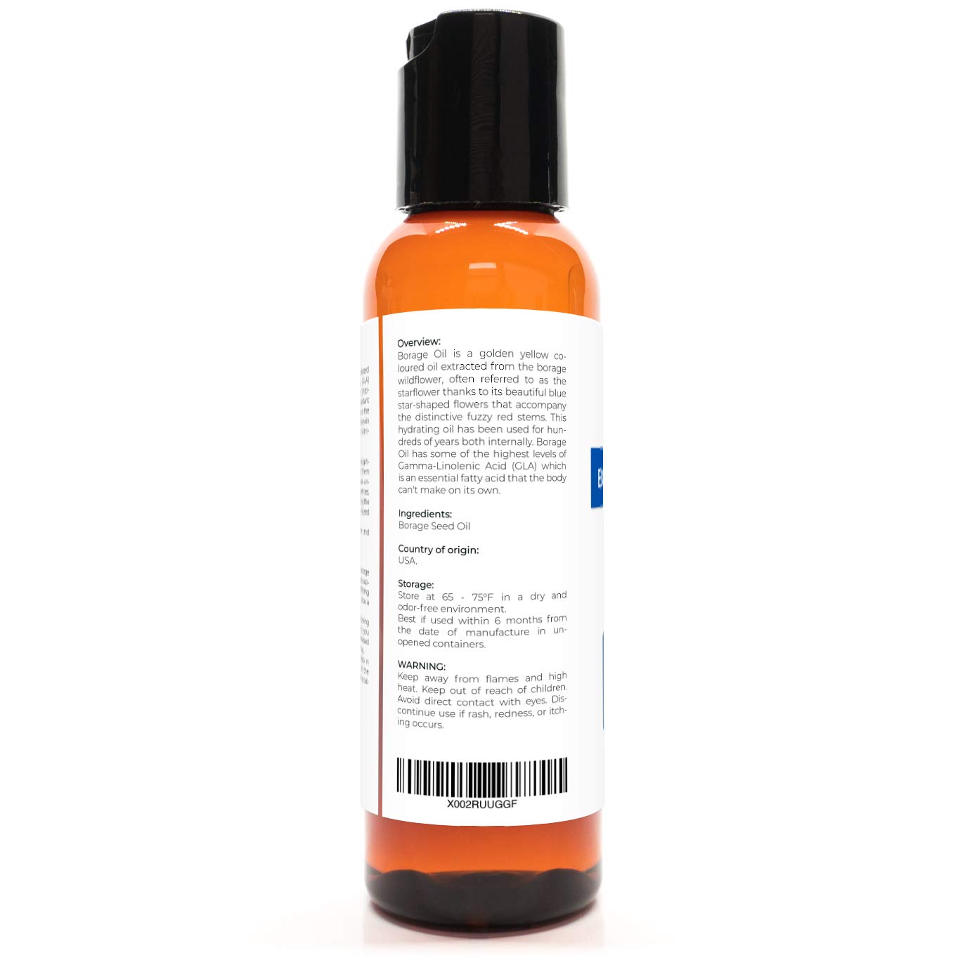 velona Borage Seed Oil 2 oz | 100% Pure and Natural Carrier Oil | Refined, Cold pressed | Skin, Face, Body, Hair Care | Use Today - Enjoy Results : Beauty & Personal Care