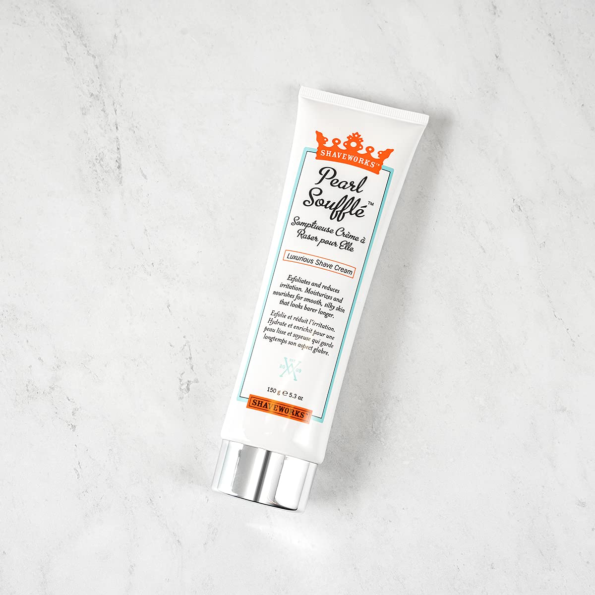 Shaveworks Pearl Soufflé Shaving Cream for Women – Soothing, Hydrating Shave Lotion for Legs, Underarms, Bikini Area – Reduces Irritation, Slows Future Hair Growth 5.3 Fl Oz : Beauty & Personal Care