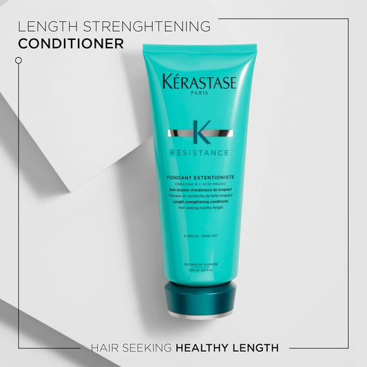 Kérastase Resistance, Strengthening & Smoothing Conditioner, For Long Hair, With Creatine R & Amino Acid, Fondant Extentioniste, 200Ml