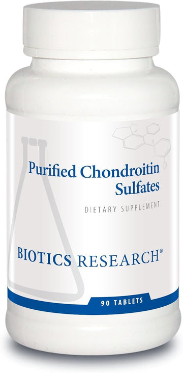 Biotics Research Purified Chondroitin Sulfates Supports Healthy Response Processes, Ultra Flex Joint Support, Healthy Knees, Flexibility, Motility, Comfort, 90 Tablets