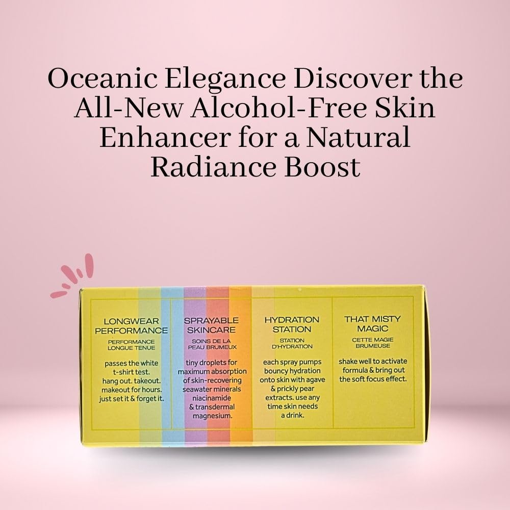 Caliray Surfproof Hydrating Setting Spray With Niacinamide 3.4 Oz / 100 Ml : Beauty & Personal Care