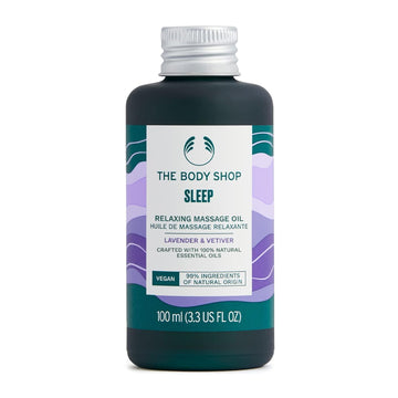 The Body Shop Sleep Relaxing Massage Oil With Lavender And Vetiver  S