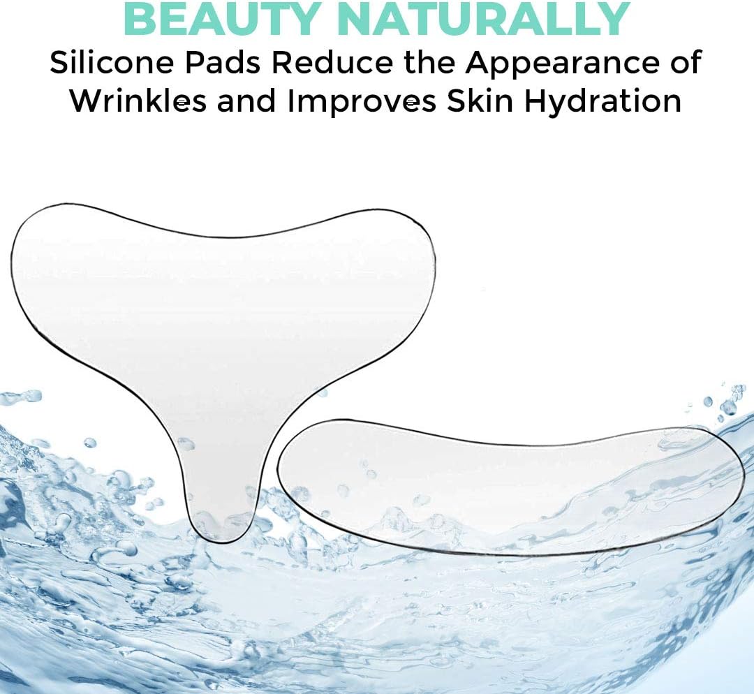 Earth's Daughter Chest Wrinkle Pads Plus Neck Wrinkle Pads 4-Pack. 2 Décolleté Anti Wrinkle Chest Pads & 2 Neck Pads : Beauty & Personal Care