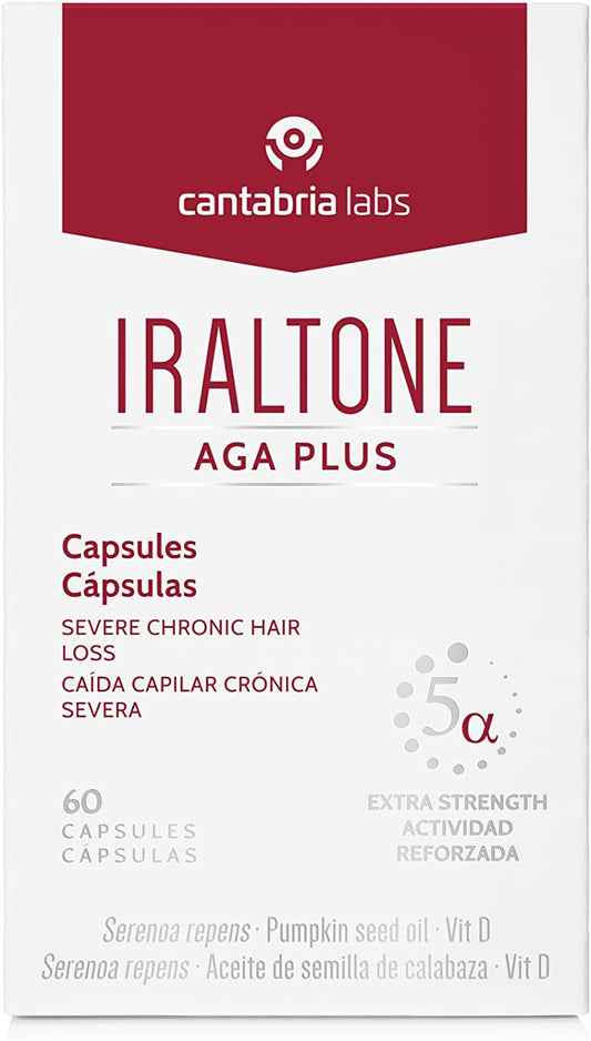 Iraltone Aga Severe Chronic Hair Loss 60 Capsules