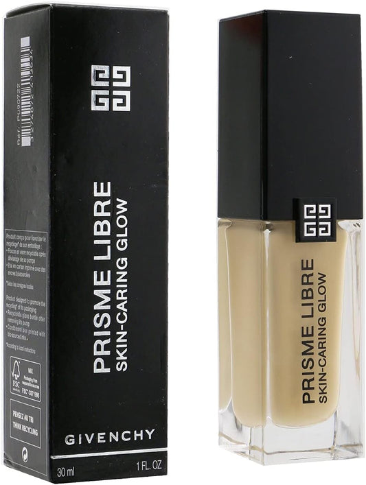 Prisme Libre Skin-Caring Glow Foundation - 1-W105 Fair With Warm Yellow Undertones By Givenchy For Women - 1 Oz Foundation