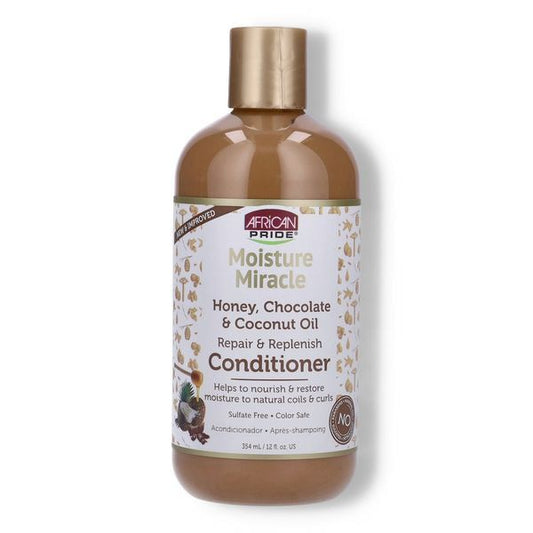 African Pride Moisture Miracle Honey, Chocolate & Coconut Oi