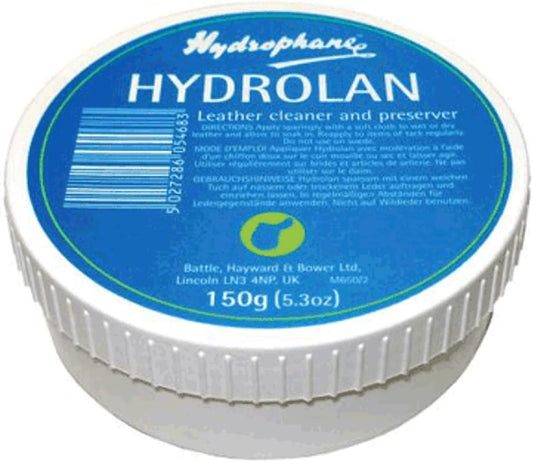 Hydrophane Hydrolan Leather Care Equine Horse Leather Care