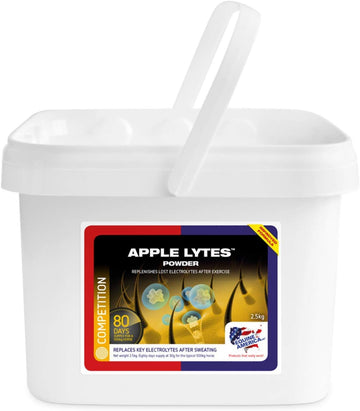 Equine America Apple Lytes Powder | Premium Horse & Pony Performance Supplement | Replenishes Lost Electrolytes & Accelerates Recovery | 2.5 Kg