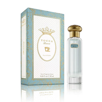 Tocca Eau De Parfum, Bianca: Fresh Floral, Rose, Lemon, Green Tea, Hand-Finished Bottle (20 Ml)