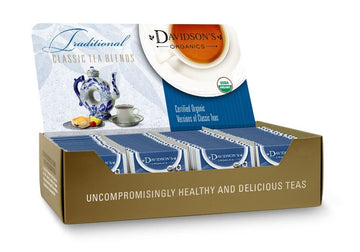 Davidson'S Organics, Assorted Traditional Teas, 100-Count Individually Wrapped Tea Bags