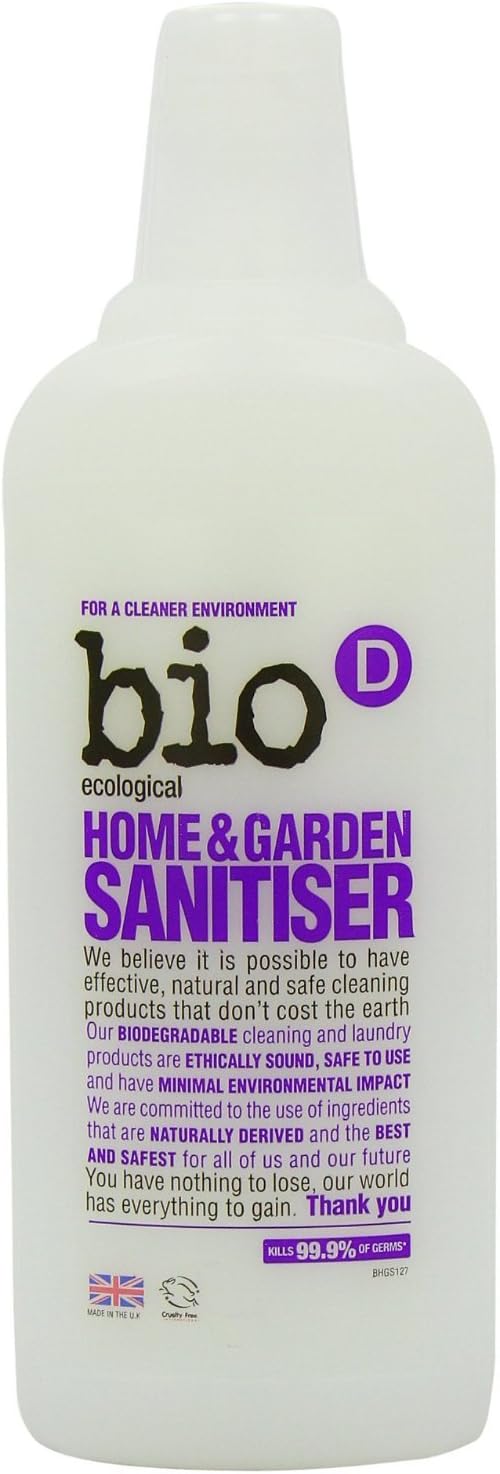 (2 Pack) - Bio-D Home & Garden Sanitiser (Formerly Disinfectant) | 750Ml | 2 Pack - Super Saver