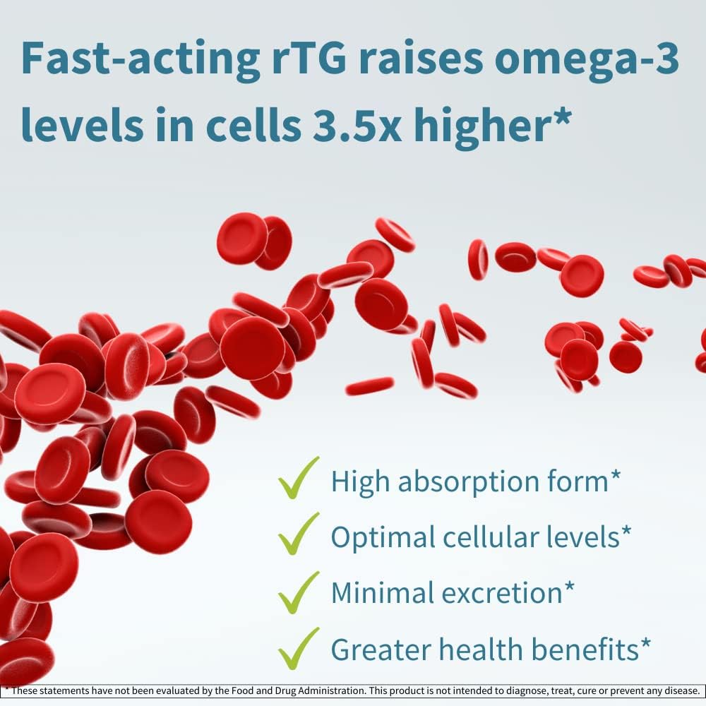 Pharmepa Restore, 1000mg Pure EPA Fish Oil, High Absorption rTG Omega-