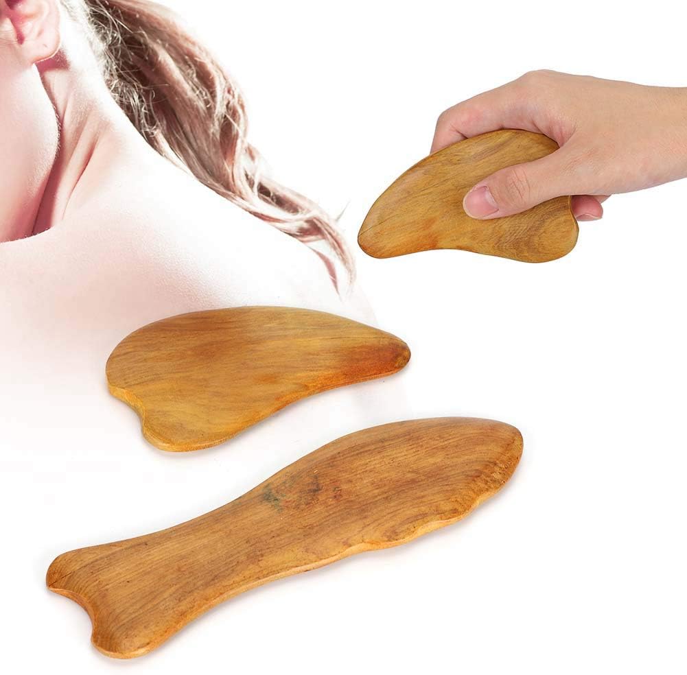 Zetiling Body Gua Sha Tool, Gua Sha Body Tool, Guasha Tool, Wooden Gua