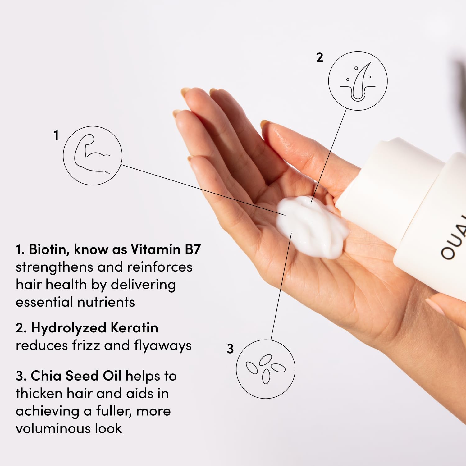 Ouai Fine Shampoo And Conditioner Set - Sulfate Free Shampoo And Conditioner For Fine Hair - Made With Keratin, Marshmallow Root, Shea Butter & Avocado Oil - Free Of Parabens & Phthalates (10 Fl Oz) : Beauty & Personal Care