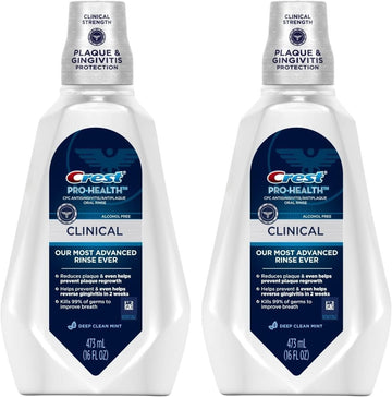Crest Pro Health Clinical Cpc Antigingivitis/Antiplaque Deep Clean Mint Rinse 946 Ml