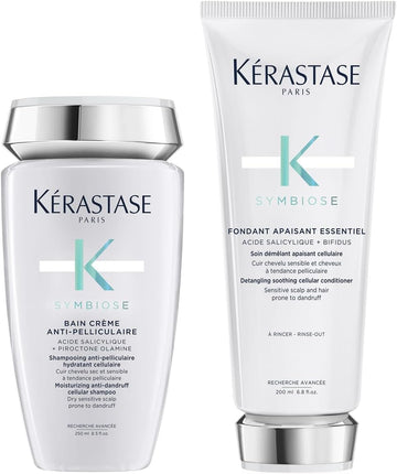 Kérastase Symbiose, Moisturising Anti-Dandruff Cellular Shampoo + Kérastase Symbiose, Detangling Soothing Cellular Conditioner