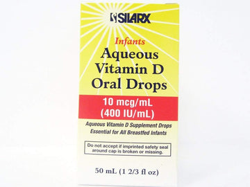 Aqueous Vitamin D Oral Drops 50Ml By Silarx