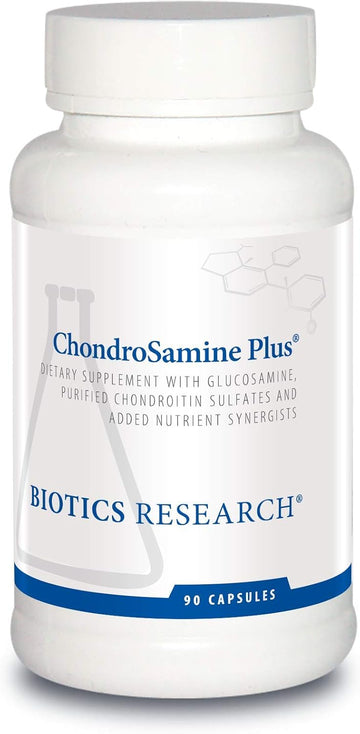 Biotics Research Chondrosamine Plus Glucosamine Plus Chondroitin, Msm, Vitamins And Minerals, Joint & Connective Tissue Support, Healthy And Ease Of Movement. 90 Capsules