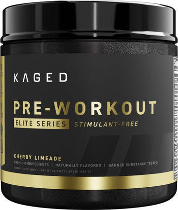 Kaged Pre Workout Powder Pre-Workout Elite Stim-Free For Men & Women |
