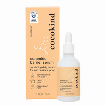 Cocokind Ceramide Barrier Serum, Hydrating Serum To Reduce Dryness, All Skin Types Including Sensitive Skin, Fragrance Free, Cruelty Free, 1 Fl Oz