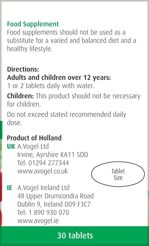 A.Vogel Cranberry Complex | Convenient 1-a-day Tablet (30) : Amazon.co.uk: Health & Personal Care