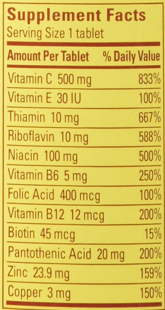 Nature Made Stress B Complex W Zinc Size 75Ct (Pack Of 3) 225 Ct Total