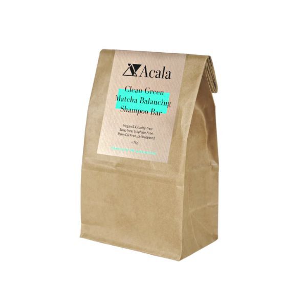 Acala Clean Green Matcha Balancing Shampoo Bar 80G