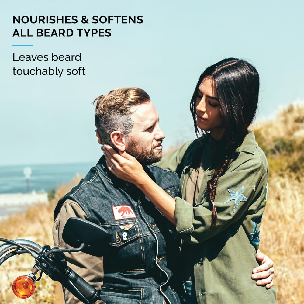 Zeus Italian Cypress Beard Shampoo Wash & Beard Conditioner Set With Essential Oils For Men (Made In Usa) : Beauty & Personal Care